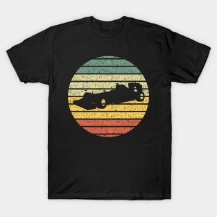 Vintage Racingcar Silhouette T-Shirt